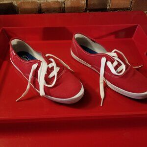 Classic Keds Lace Up - Red